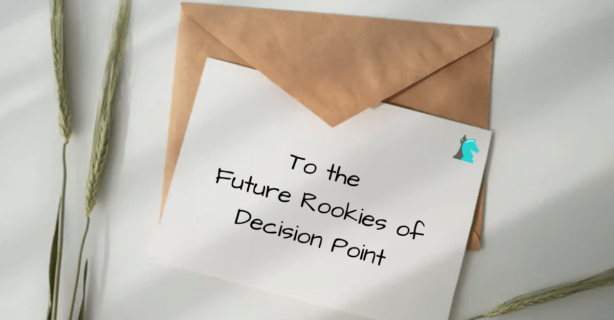 Open Letter | Decision Point