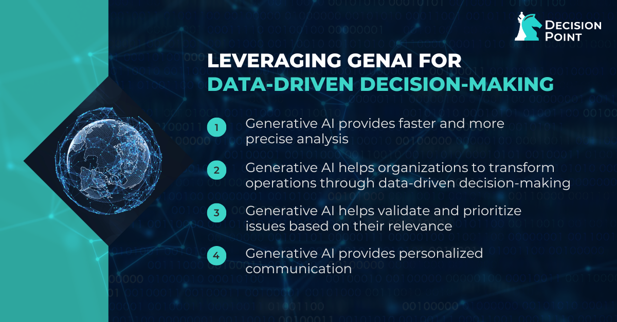 leveraging GenAI for data driven decision making